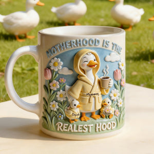 Cute Goose Mom In The Hood Coffee Mug - Personalized Gifts For Moms 05qhlu270226