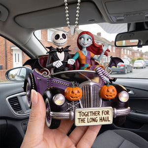 Together For The Long Haul Car Ornament - Personalized Gifts For Couples 06pgtn0608026