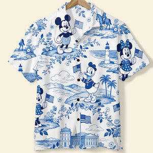 USA 250th Anniversary 3D Hawaiian Shirt - Anniversary Gifts 05pgdt060526
