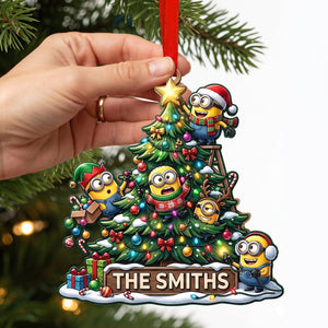 Holiday Little Helpers - Personalized Christmas Ornament 06halu030826