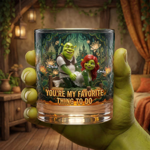 Sassy Couple 11oz Round Glass - Personalized Gifts For Couple 03tydh280526