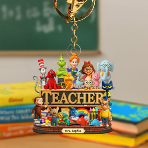 Children's Book Keychain - Personalized Gifts For Teacher 03naqn110625