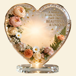 To My Beautiful Mom Acrylic Plaque - Custom Photo Gift For Mothers 04nadt270226