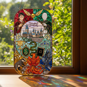 Mystic Realm Acrylic Suncatcher - Personalized Gift For Fantasy Lovers 03KILU281125