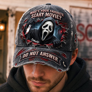 Dark Halloween Classic Cap Personalized Gifts For Horror Lovers 04TYDH140826
