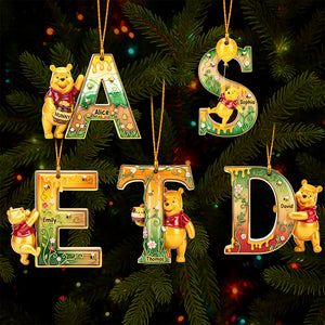 Festive Letter Keychain With Honey Jar – Custom Gift For Cartoon Fans 01napu190625