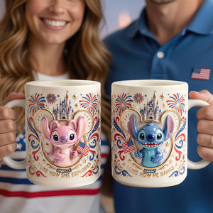 American Sweethearts 250th Anniversary Coffee Mug - Personalized Gifts For Couples 04PADH230526