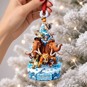 Wonderful Prehistoric World Acrylic Ornament - Personalized Christmas Gifts 06ttdh210926