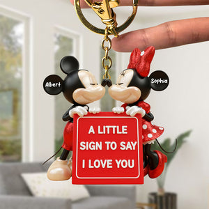 Romantic Keychain - Personalized Gifts For Couples 04HYQN241125