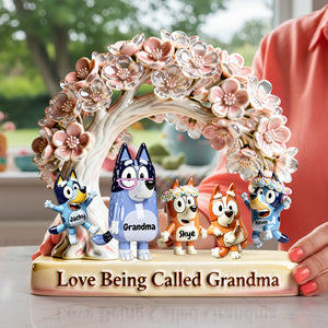 Love Being Called Grandma Acrylic Plaque - Personalized Gifts For Grandma 03nata040226