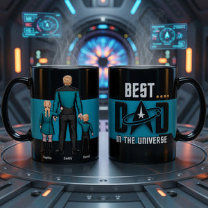 Deep Space Dad Magic Coffee Mug - Personalized Gifts For Dads 01OHQN060526HH