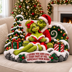 Mischief In Love Couple Pillow - Personalized Gift For Couples 10TTLU201026