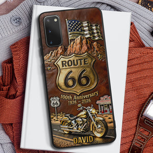 100th Anniversary Motorcycle Phone Case – Personalized Gifts For Bikers 04naqn060226