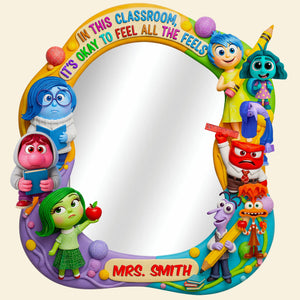 Classroom Wall Hanging Mirror Personalized Gifts For Teacher 03NADT310725
