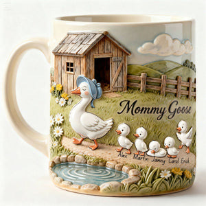 Nanna Goose Coffee Mug - Personalized Mother's Day Gifts 04NADT280226