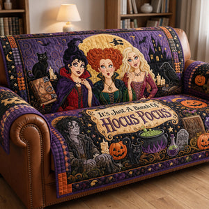 Enchanted Sisters Quilted Sofa Cover - Personalized Gifts For Family 02huta290726