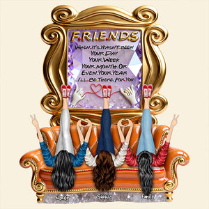 Besties Sticked Together Light Box, Personalized Gifts For Besties 04qhdt021225