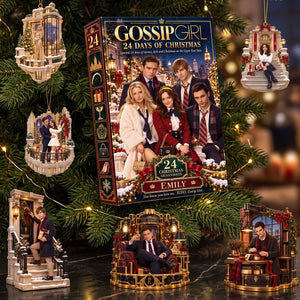 Iconic TV Drama Moments Advent Calendar Blind Box Ornament - Personalized Gifts For TV Series Lovers 03hata101026