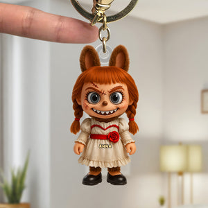 Iconic Monsters Personalized Gifts For Horror Movie Fans Keychain 01natn020825