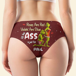 Funny Couple Women's Briefs Personalized Gifts For Women 01NADT141025