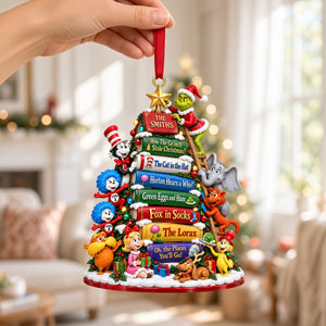 Reading Spirit Christmas Ornament - Personalized Gifts For Christmas 02patn201026