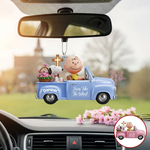 Christian Car Ornament - Personalized Gifts For Christian 04NAMG280725