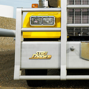 Semi-Truck Car 3D Letters Name Custom Metal Emblems With Double-sided Adhesive Tape 01huhu140825