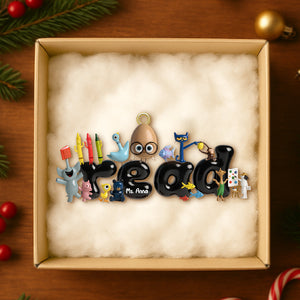 Teacher Christmas Ornament Personalized Gifts For Christmas 04natn061125