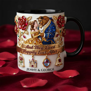 Forever Together Coffee Accent Mug – Personalized Gifts For Couple 04hudt301225