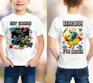 Personalized Pixel Adventure Gifts For Kids Shirt 02tgtn310725