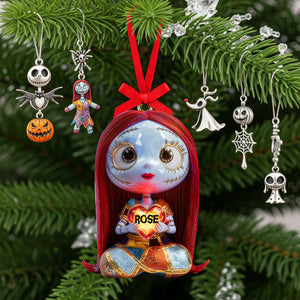 Gothic Character Ornament - Personalized Christmas Gifts For Movie Fans 03TGLU030925