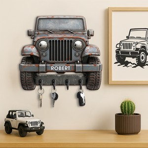 Off Road Car Key Hanger - Personalized Gifts For Off Road Lovers 01ohpu270625