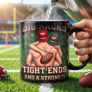 Playful Sporty Couple Magic Mug - Personalized Gifts For Couples 04hudt270626