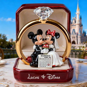 Romantic Married Couple Acrylic Plaque - Personalized Gifts For Couples 04OHTN080126
