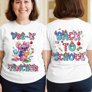 Teacher Back to School Shirt - Personalized Gifts For Teacher 03HUPU010725