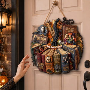 Spooky Pumkin Book Acrylic Sign, Personaalized Gifts 02qhdh180826