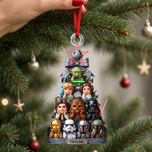 Lovely Deep Space Acrylic Ornament, Personalized Christmas Gifts 09qhdh091026