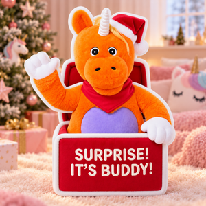Orange Unicorn Custom Shape Pillow - Personalized Gifts For Kid 07ttqn271026