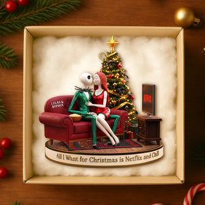 Personalized Gifts For Couple Christmas Ornament 04pgtn231025
