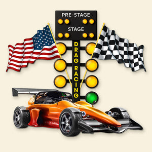 Drag Racing Metal Sign - Custom Photo Christmas Gifts For Racing Lovers 03naqn280725