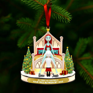 Naughty Spooky Couple Ornament - Personalized Gift For Couples 06OHLU191125