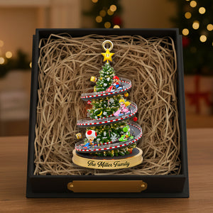 Racing Family Christmas Tree Ornament Personalized Gifts For Family 01NADT290925