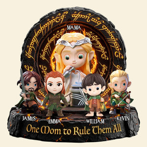 One Mom To Rule Them All Acrylic Plaque - Personalized Gifts For Mom 01hudt300326-Homacus