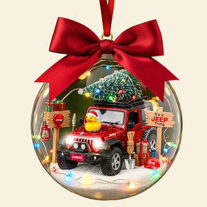 Personalized Gifts For Car Lovers Christmas Ornament 03hyqn011025