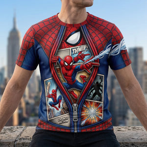 Comic Breakout T-Shirt, Personalized Gifts For Movie Lovers 02hata050826