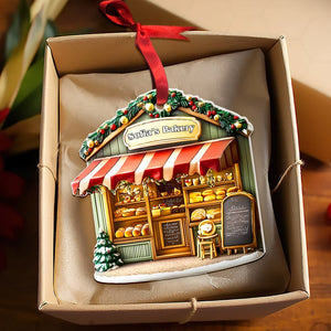 Personalized Gifts For Baker Christmas Ornament, Baking Store 02tgmh151124 - Ornament - GoDuckee