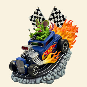 Personalized Gift For Hot Rod Lovers Acrylic Plaque, Hot Rod Racing 03qhtn180625