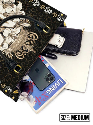 Catholight The Divine Monogram Leather Bag