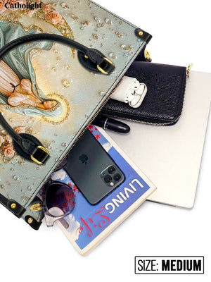 Catholight The Crescent of Serenity Leather Bag