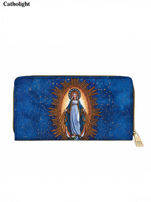 Catholight The Immaculate Triumph Leather Wallet Purse